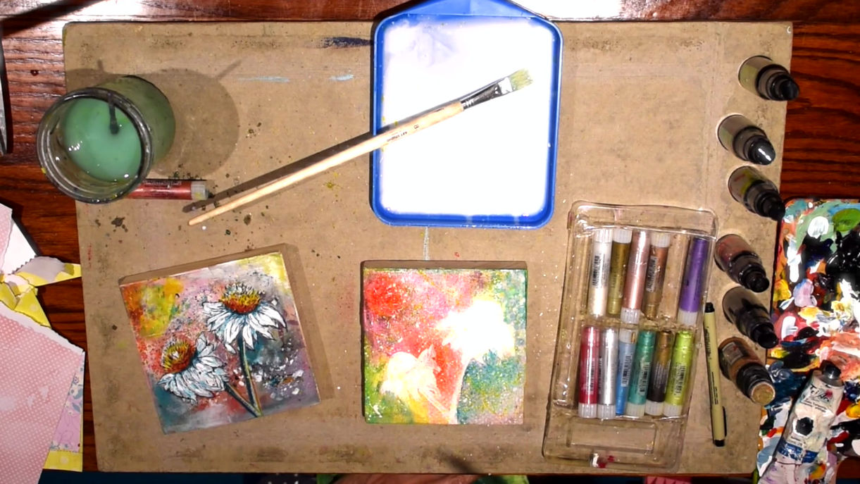 A Mixed Media Workshop with Tricia Preston (Episode 1: Playing in the Sun)